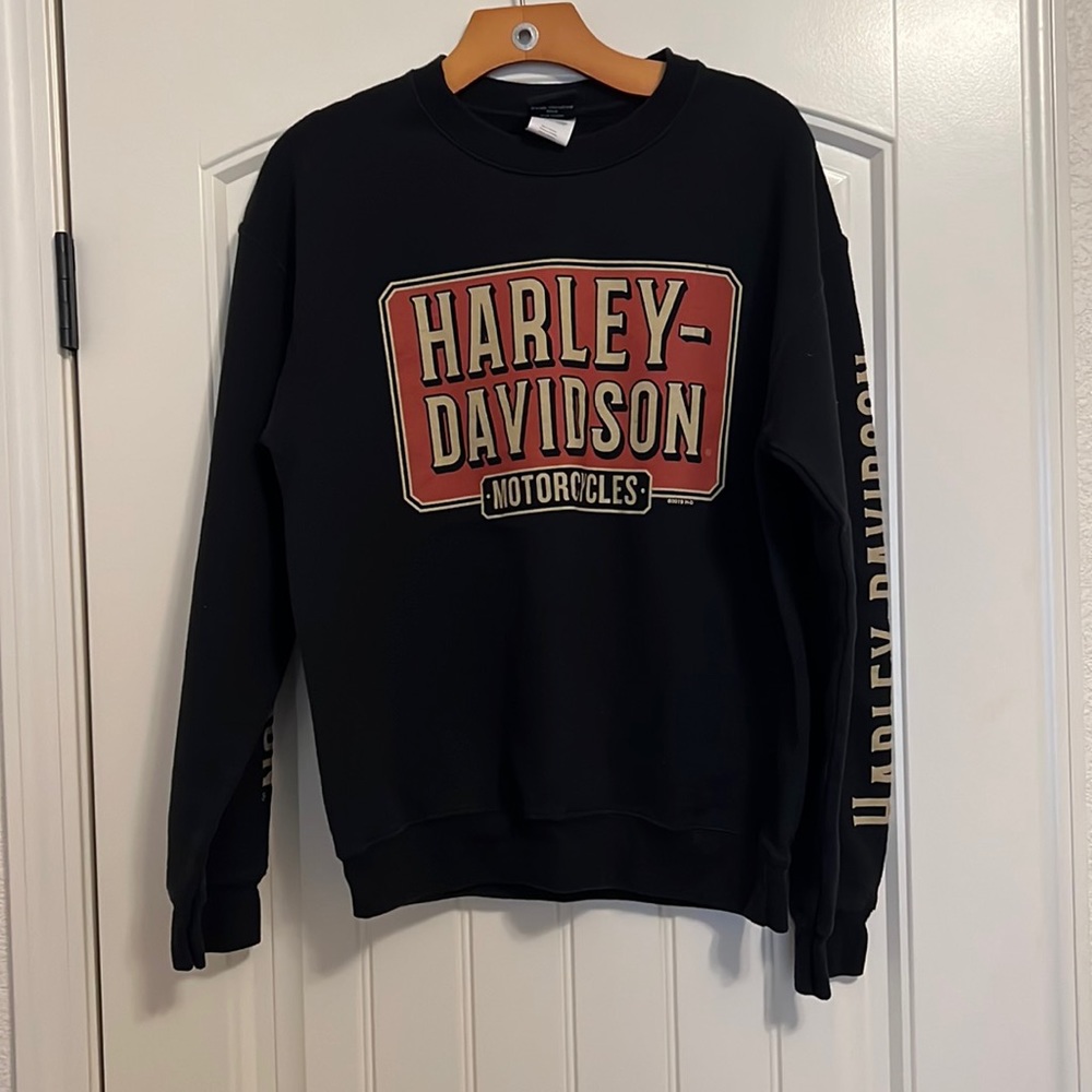 Harley Davidson crew neck sweatshirt